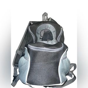 Dog backpack front carrier used once